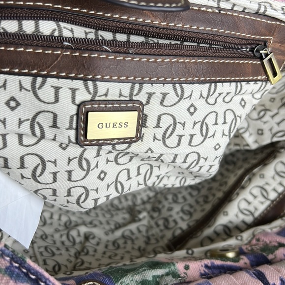 Guess Khaki Prints Boho Tote Bag - Picture 2 of 14